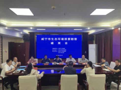 咸寧市生態(tài)環(huán)境局以“有價(jià)賠償”護“無(wú)價(jià)生態(tài)”咸寧市生態(tài)環(huán)境局組織召開(kāi)生態(tài)環(huán)境損害案件賠償磋商會(huì )