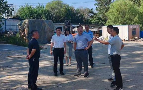 許俊軍同志帶隊督辦突出環(huán)境問(wèn)題整改工作